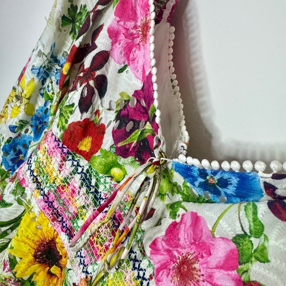 NWT Alice + Olivia Crawford Sweetheart Mini Dress - Picture 5 of 9